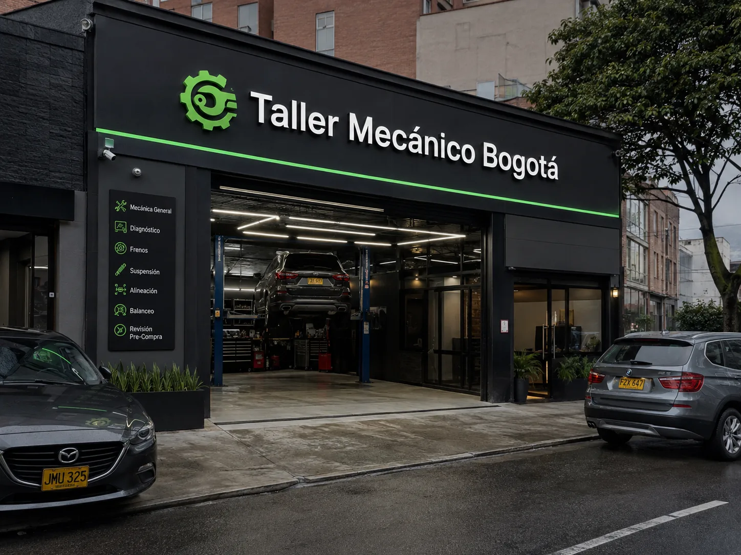 Cobertura local de Cambio Aceite Bogotá